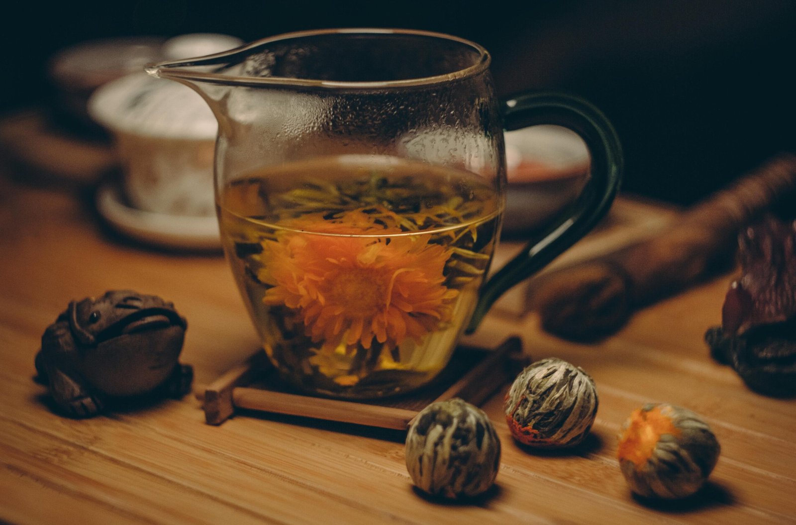 Herbal tea relaxation