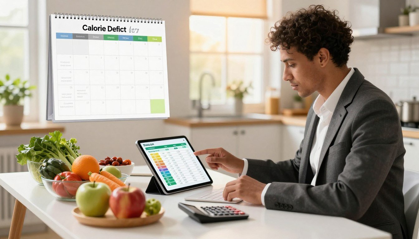 how to calculate calorie deficit​