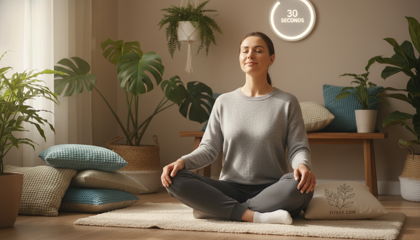 How to trick your brain out of Anxiety in exactly 30 seconds